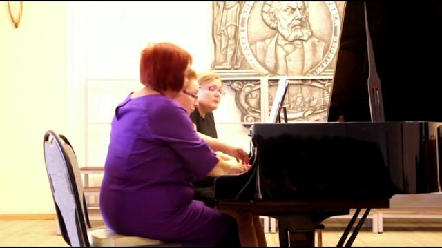 Клод Дебюсси, переложение для 6 рук Ирины Кузнецовой "Очень медленный вальс" смотреть онлайн