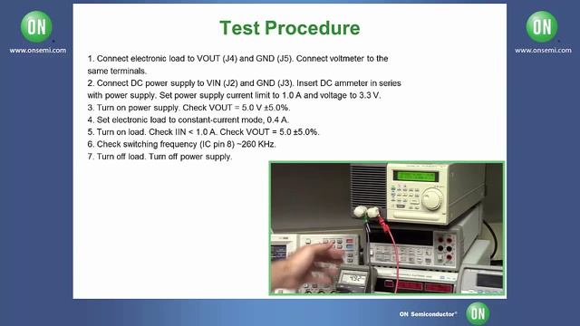 Demonstration Boost Regulator Evaluation Board - CS5171BSTGEVB Test Procedure смотреть онлайн