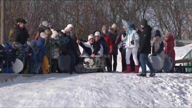 Зимний праздник «Крутогор» в Новом Осколе смотреть онлайн