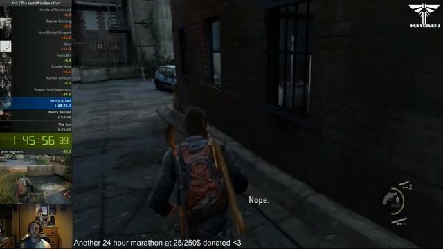 The Last of us Speed Run World Record: 3:32:08 Hard Difficulty смотреть онлайн