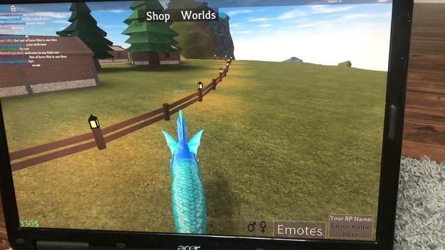 ROBLOX Horse world - aqua horse live смотреть онлайн