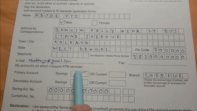 SBI ATM Card Form Fill Up/State Bank Of India ATM Card Form Fill Up/SBI Debit Card Form Fill Up смотреть онлайн