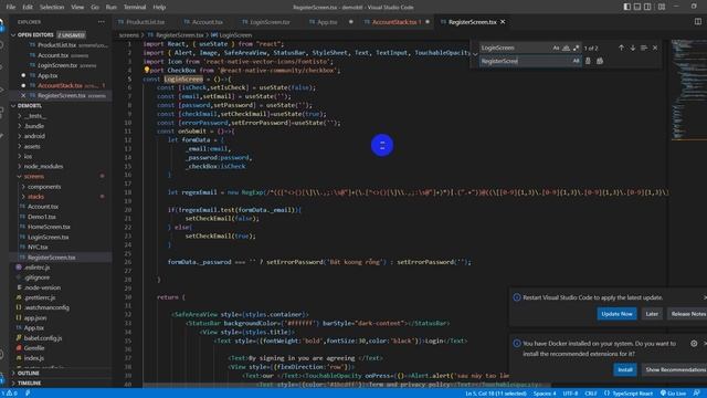 Call API bằng axios trong react native với chức năng Đăng ký tài khoản смотреть онлайн