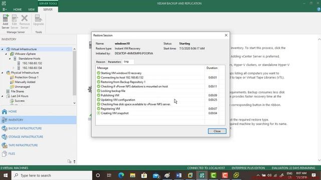 Veeam Backup Quick Restore & Migration смотреть онлайн