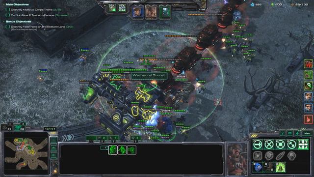 StarCraft 2 Co-Op Mutation 323 - Well Trained Tychus P1 смотреть онлайн