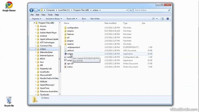 02 - Installing Eclipse Java and the android sdk and ADT смотреть онлайн
