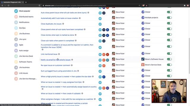Jira Cloud Automation - Template library смотреть онлайн