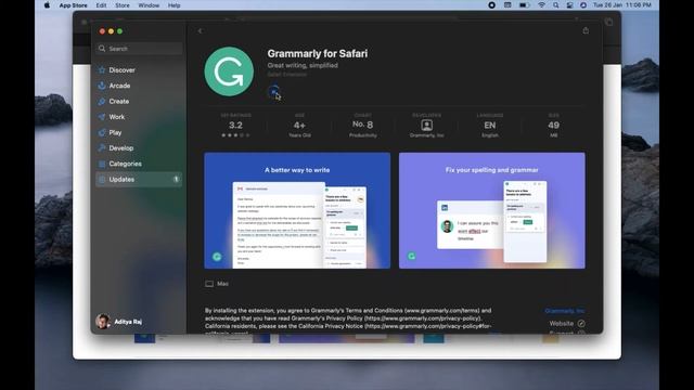 How to Install Grammarly Extension on Safari Browser in macOS Device | Improve Your Writing Skills смотреть онлайн