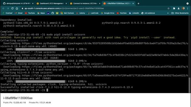 FastAPI Deployment | AWS EC2 | MongoDB смотреть онлайн