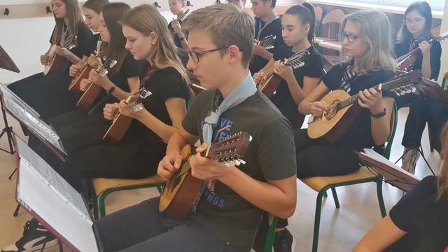 Orkiestra mandolinowa  Juno Wars.  Zgłoszenie nagrania do konkursu  " Muzyczny Karambol"1 смотреть онлайн