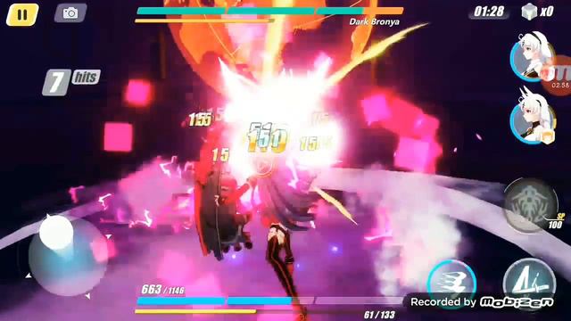 HI3 Gameplay - Boss Dark Bronya (Hard) смотреть онлайн