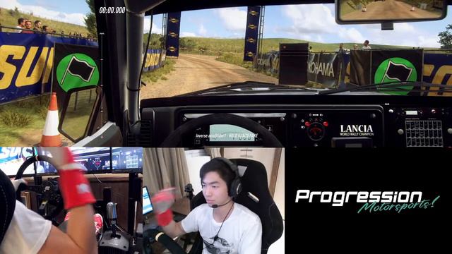 I can't drive my Lancia Delta in reality, so I'll rally it in virtual reality! смотреть онлайн