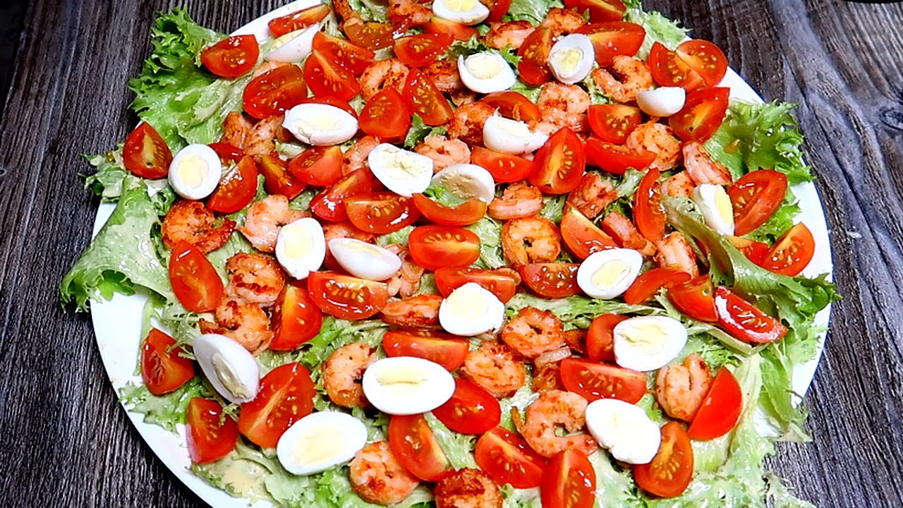 Все Ищут Его На Столе. Легендарный Вкусный Салат Цезарь с Интересным Соусом смотреть онлайн