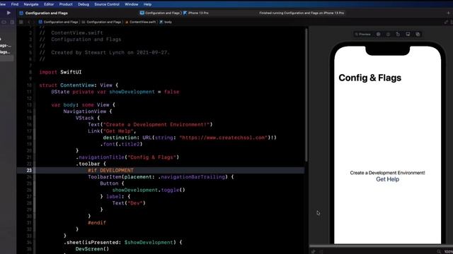Xcode Configurations and Flags смотреть онлайн