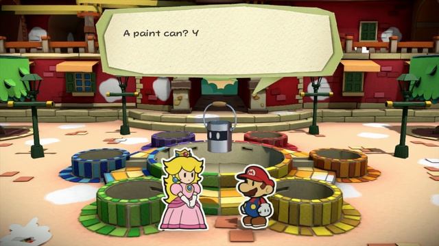 Paper Mario Color Splash - Gameplay Walkthrough Part 1 смотреть онлайн