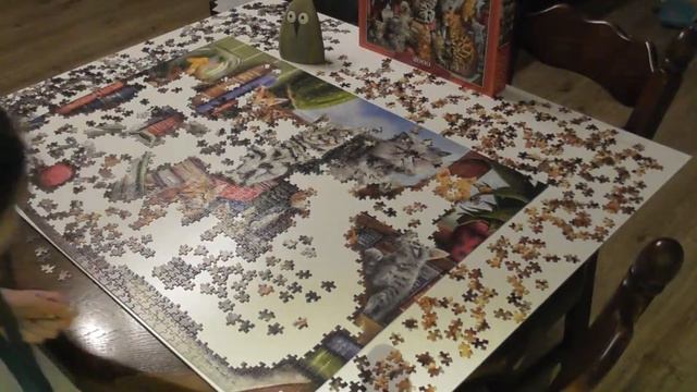 Puzzle House of cats, Castorland 2000 смотреть онлайн