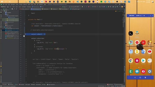 #117 Android Kotlin Development 2022 [Arabic] | RX Java PublishSubject as Observable only смотреть онлайн