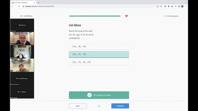 Sololearn Python Core 55-57 MOPH смотреть онлайн