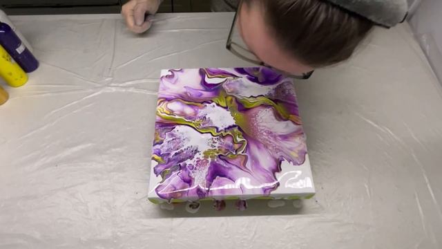 💛💜Lavender💜💛 - Incredible Result - SheleeArt bloom technique смотреть онлайн