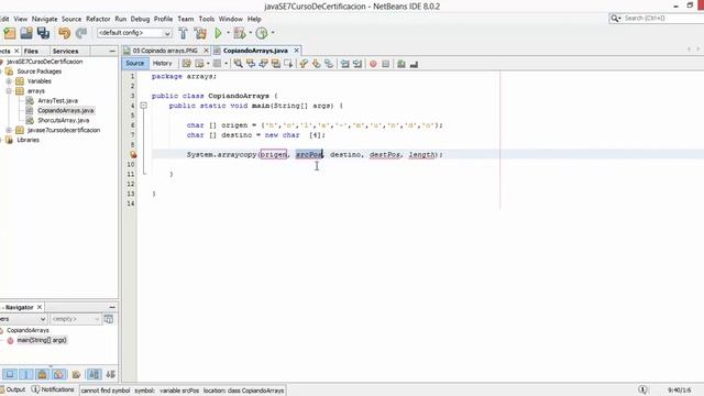 09 Copiando arrays en Java смотреть онлайн