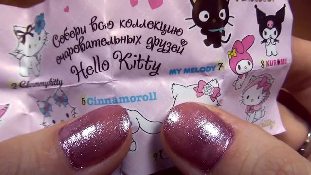 Обзор шоколадных яиц Charmmy Kitty от фирмы Конфитрейд смотреть онлайн