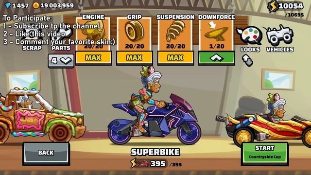 Hill Climb Racing 2 - FREE XMAS SKIN GIVEAWAY 2023 смотреть онлайн