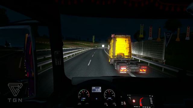 Let's play together "ETS 2" - Multiplayer / Gameplay #20.8 (HD) смотреть онлайн