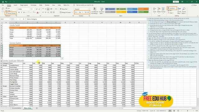 Microsoft Excel for beginners - Formulas and Functions - Learn the Basics - Excel 2019 смотреть онлайн