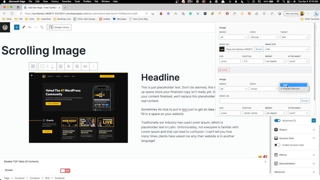 Image Scrolling Effect (Killer trick for showing off your portfolio work!) смотреть онлайн