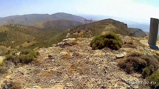 Крит. Вид от скалистой пещеры в номе Лассити смотреть онлайн