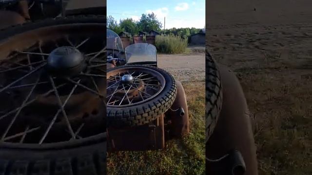 МОТОЦИКЛ УРАЛ М-62. 1962 ГОДА.ОРИГИНАЛ. смотреть онлайн