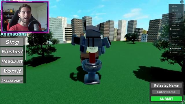 How to become SKIBIDI SKULL TOILET + EP 55 Morphs in ULTIMATE SKIBID TOILET ROLEPLAY - Roblox смотреть онлайн