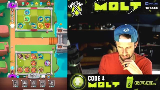 CLASH ROYALE but TOWER DEFENSE смотреть онлайн