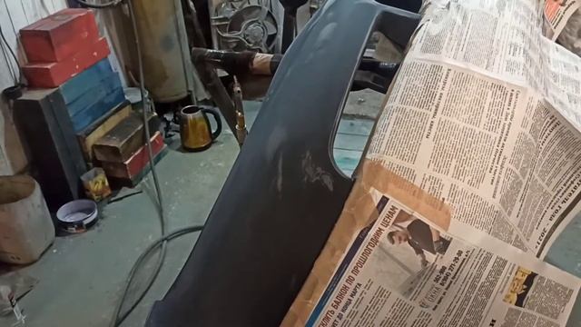 Ремонт бампера Audi A8. Подробное описание работы. Audi A8 Bumper Repair