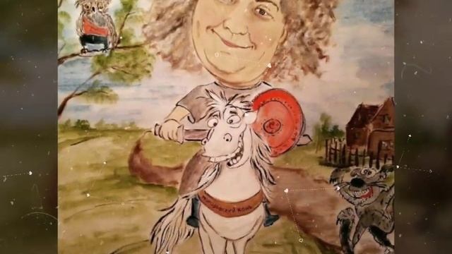 Художница рисует шаржи по фотографии. смотреть онлайн