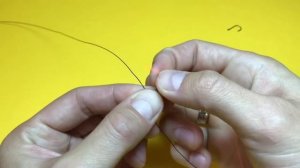 Как привязать поводок чтобы не путался | отводной поводок для крючка | лайфхаки для рыбалки, рыбалк