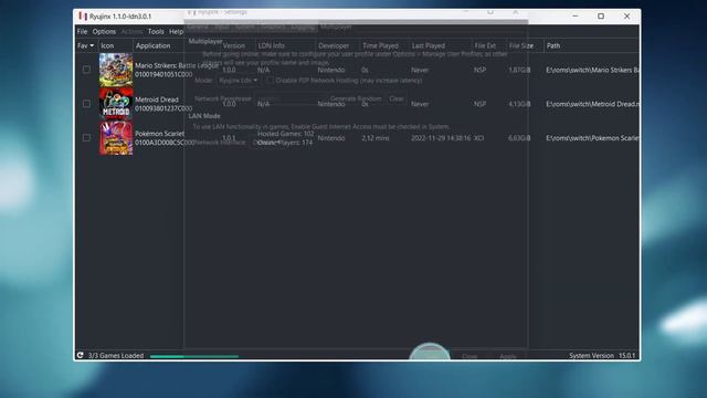 Ryujinx Online Multiplayer Using Ryujinx LDN
