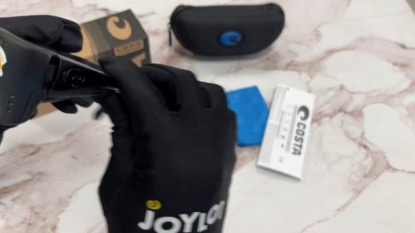 Costa Del Mar Sunglasses Model- Fisch Sport Color-OGP Blackout/Polarized Grey Lenses