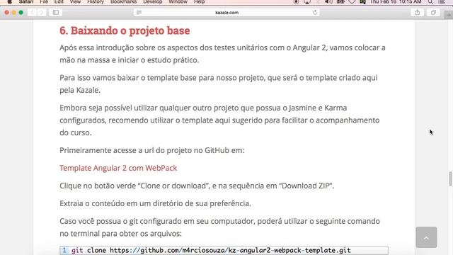 Curso de testes unitários com Angular 2 - Parte 1/4 смотреть онлайн
