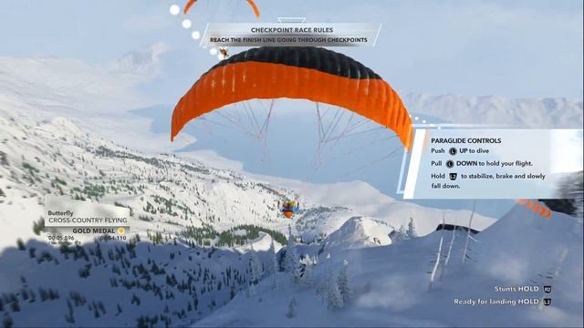 Steep Freestyle Snowboarding and Paragliding Gameplay (PS4, Xbox One) смотреть онлайн