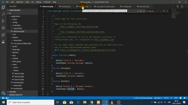 Belajar Codeigniter dengan Studi Kasus - Menambah Link смотреть онлайн