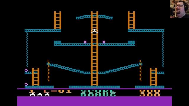 Jumpman Junior for Atari 8-bit is one of my earliest platformer memories | Atari A to Z смотреть онлайн