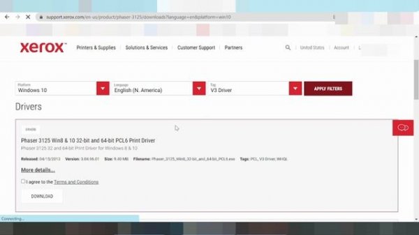 Phaser 3125/N Driver Download Windows 11