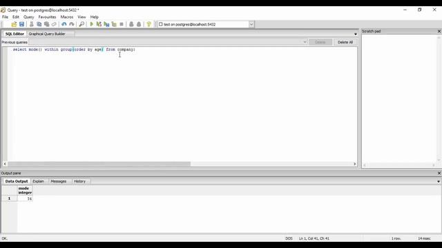 Tutorial 30 Aggregate Functions in PostgreSQL(Advanced) смотреть онлайн