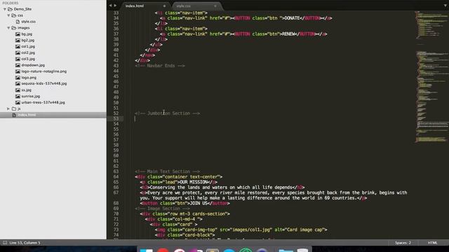 Create A Website With Bootstrap 4 - Conclusion + Carousel смотреть онлайн