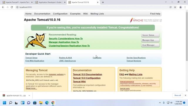 How to install and setup tomcat 10 web server in Windows 11 complete guide step by step смотреть онлайн