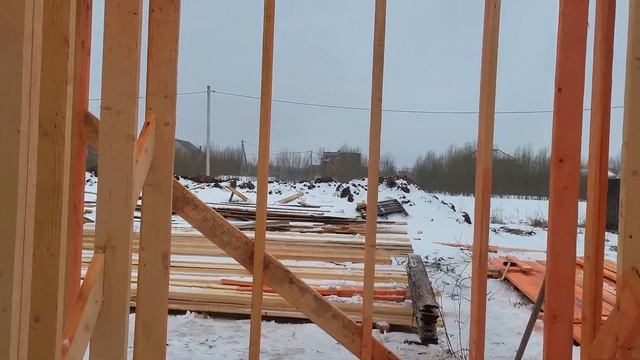 Строительство каркасного дома в поселке Заволжский смотреть онлайн