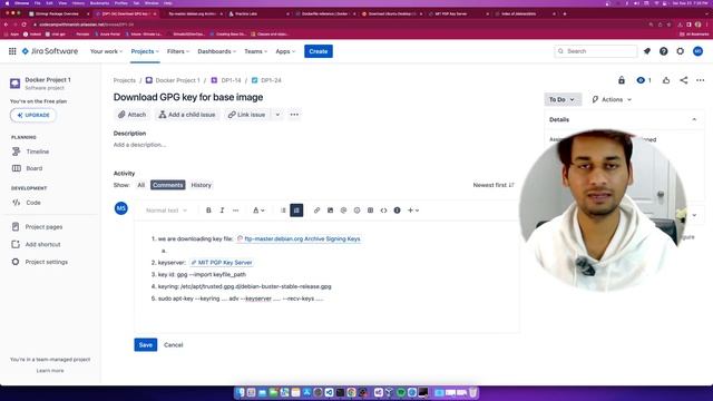 Create base Debian Image in Ubuntu for creating Docker Image | Explained in Hindi | For - Beginners смотреть онлайн