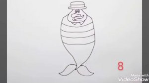 “Образ человека и его характер （мужской обра）”. Изображение доброго и злого персонажа.