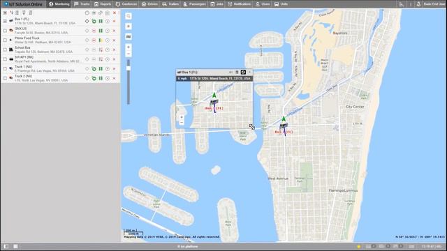 AXIA GPS, Monitoring Tab смотреть онлайн